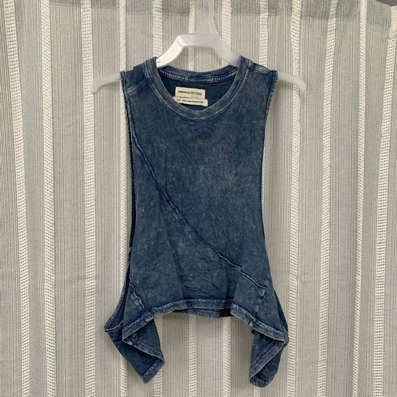 Urban Outfitters Muscle Yoga Crop Tank Top Size S - Picture 4 of 10